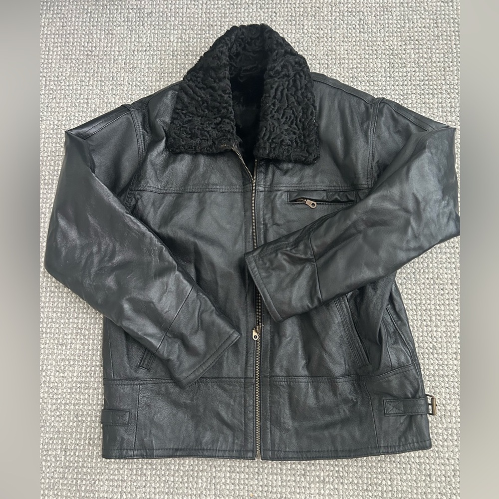 Leather jacket 🔥